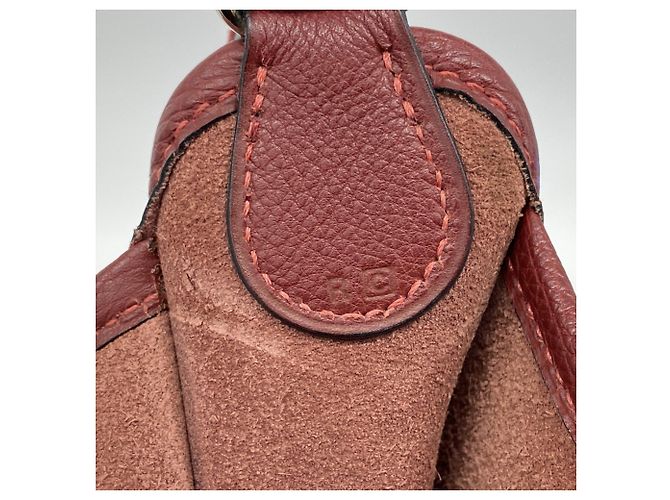 Hermès Vespa PM Togo Rouge H Schultertasche Rot - Ansicht 6