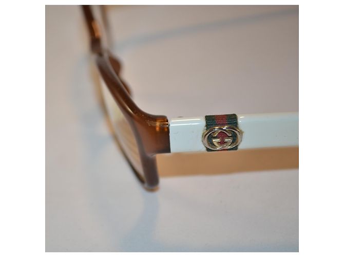 Occhiali da sole Gucci in plastica multicolore - vista 4