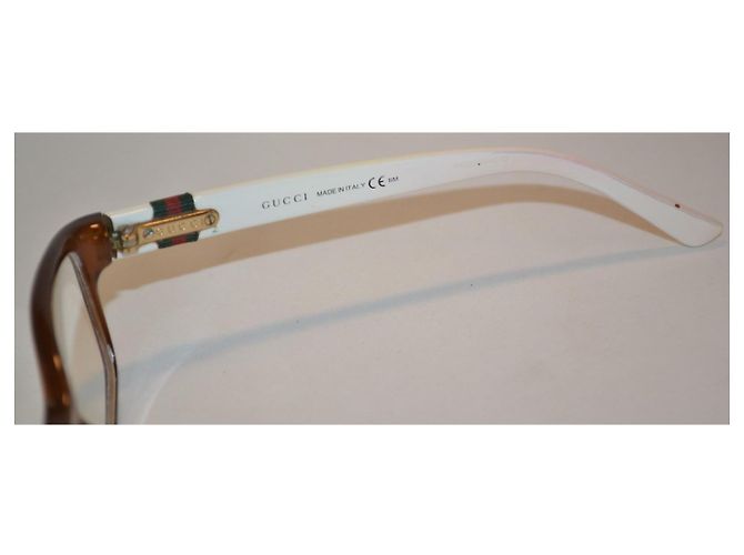 Occhiali da sole Gucci in plastica multicolore - vista 5