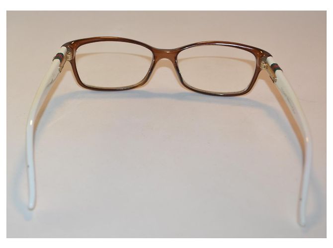 Occhiali da sole Gucci in plastica multicolore - vista 6