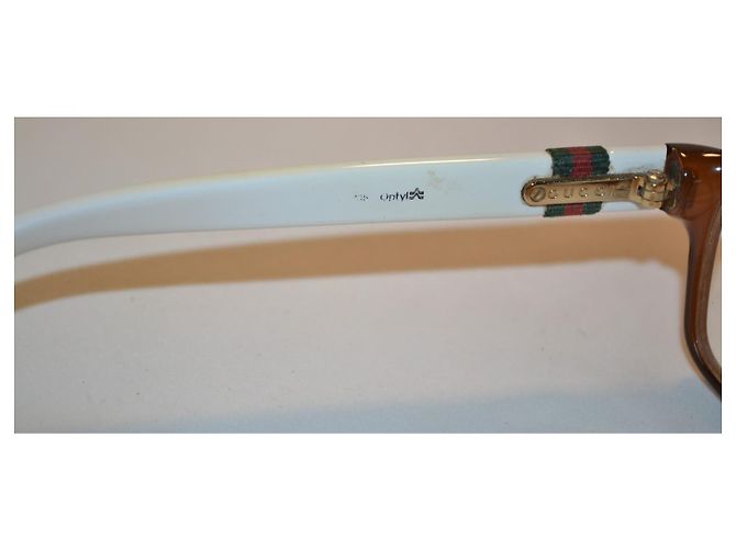 Occhiali da sole Gucci in plastica multicolore - vista 8