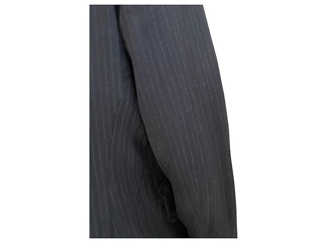 Gerard Darel Gérard Darel Virgin Wool Striped Jacket – French Elegance Size 40 ✨ Black - view 6