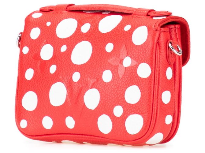 Borsa Louis Vuitton x Yayoi Kusama Bianco Rosso - vista 2
