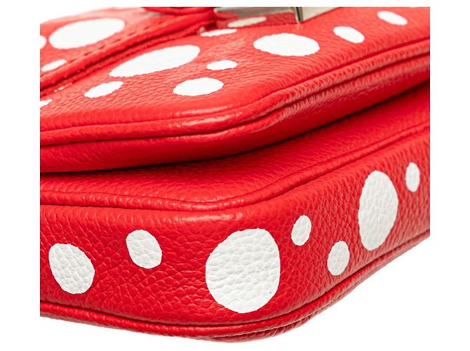 Borsa Louis Vuitton x Yayoi Kusama Bianco Rosso - vista 4