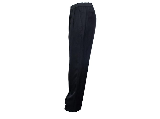 Autre Marque Loulou studio, pantalón Takaroa negro - vista 2
