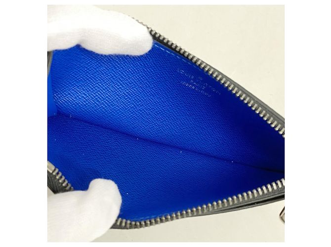 Twist Portamonete e porta carte Monogram Eclipse di Louis Vuitton Nero - vista 3