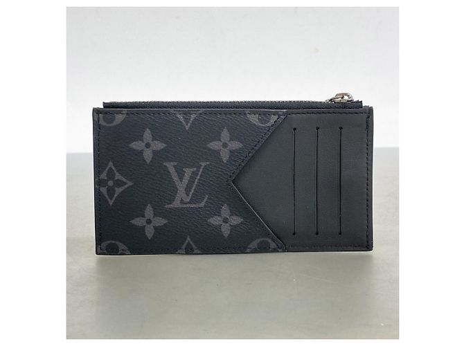 Twist Portamonete e porta carte Monogram Eclipse di Louis Vuitton Nero - vista 7