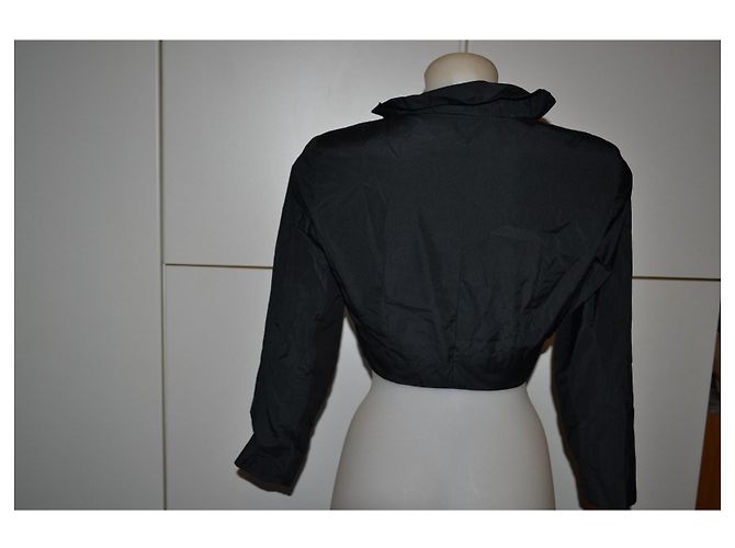 Pinko kurze gesteppte Jacke schwarz - Ansicht 3