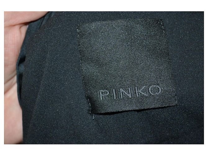 Pinko kurze gesteppte Jacke schwarz - Ansicht 4