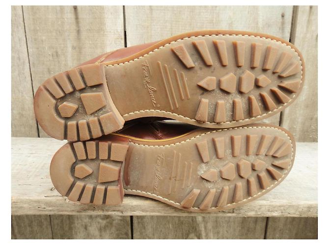 Botines Biker 4Stitcminirang Free Lance de cuero marrón claro - vista 6