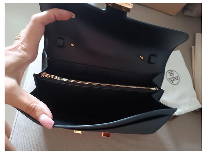 Hermès Constance zum Mitnehmen Schwarz - Ansicht 10