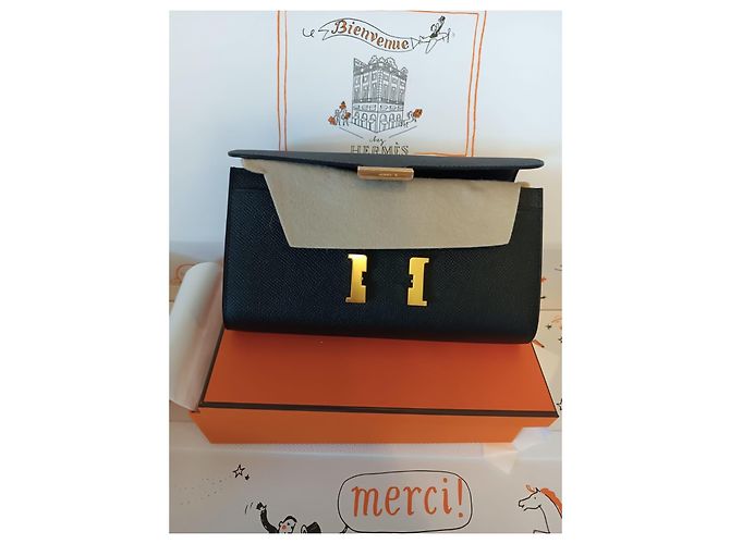 Hermès Constance zum Mitnehmen Schwarz - Ansicht 8