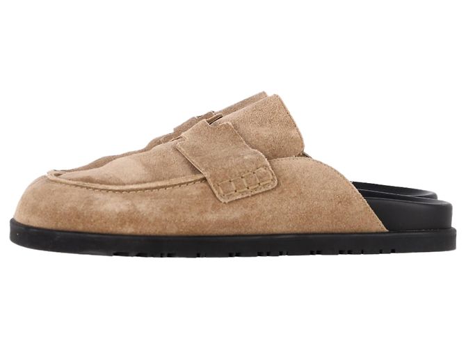 Mules Hermès Go en ante beige - vista 4
