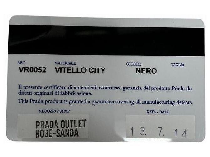 Prada VR0052 Vitello City Reise-Clutch - Ansicht 5