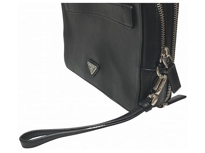 Prada VR0052 Vitello City Reise-Clutch - Ansicht 9