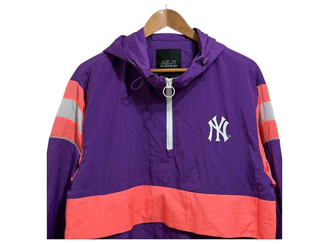Autre Marque Chaqueta Anorak MLB NEW YORK YANKEES Púrpura - vista 3