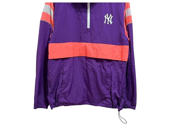 Autre Marque Chaqueta Anorak MLB NEW YORK YANKEES Púrpura - vista 4