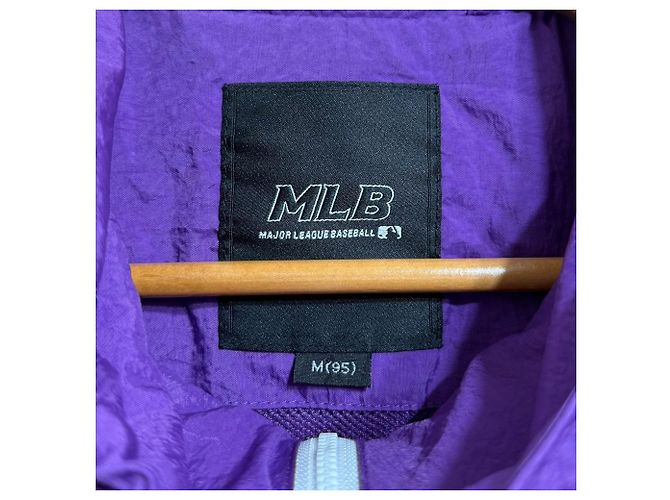 Autre Marque Chaqueta Anorak MLB NEW YORK YANKEES Púrpura - vista 7