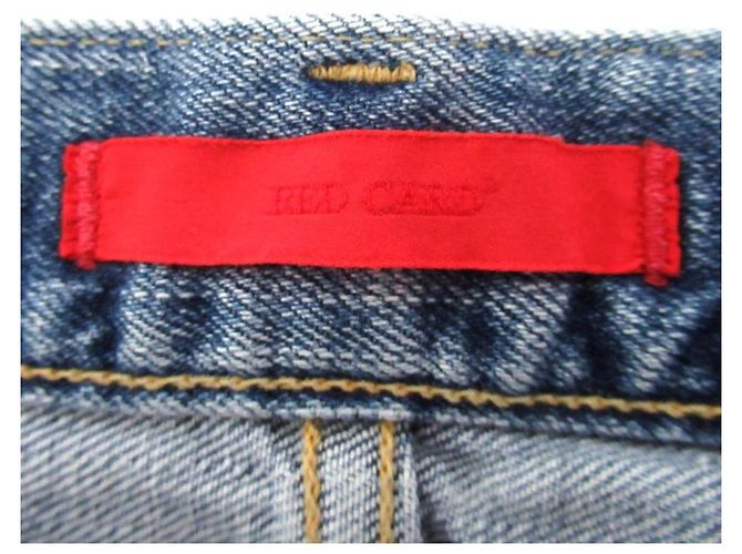 Autre Marque Pantalones de mezclilla Red Card Aniversario 20 años Azul - vista 6