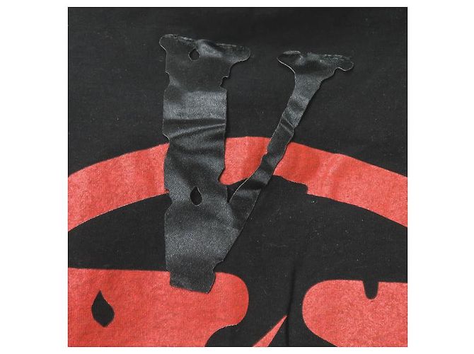 Autre Marque Camiseta de algodón VLONE Fragment Design Negro - vista 5