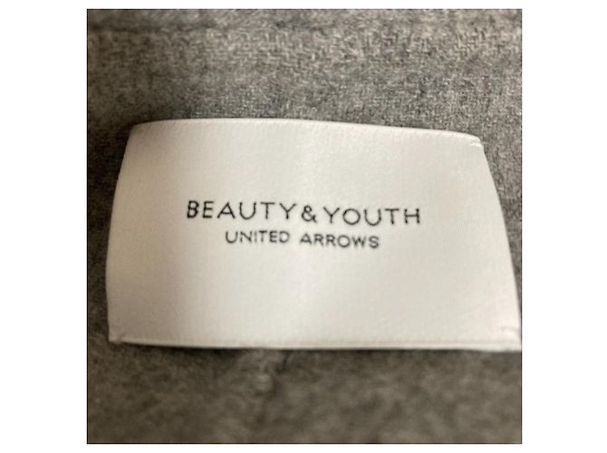 Autre Marque Abrigo de Lana BEAUTY&YOUTH UNITED ARROWS Gris - vista 5