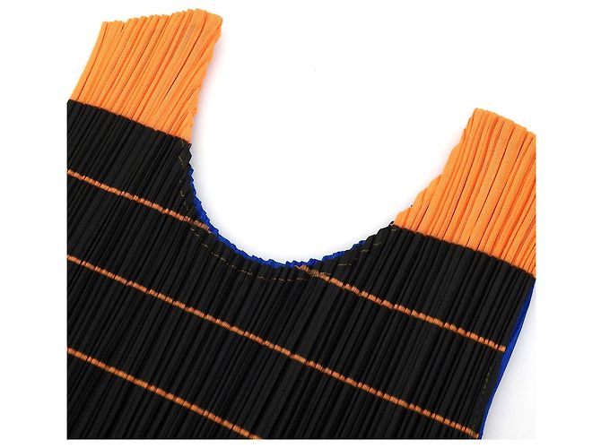 Issey Miyake Camiseta sin mangas de poliéster plisado PLEATS PLEASE Multicolor - vista 4