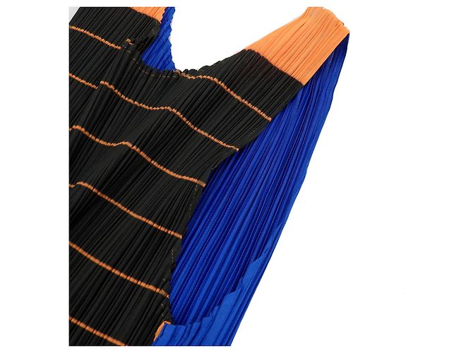 Issey Miyake Camiseta sin mangas de poliéster plisado PLEATS PLEASE Multicolor - vista 5