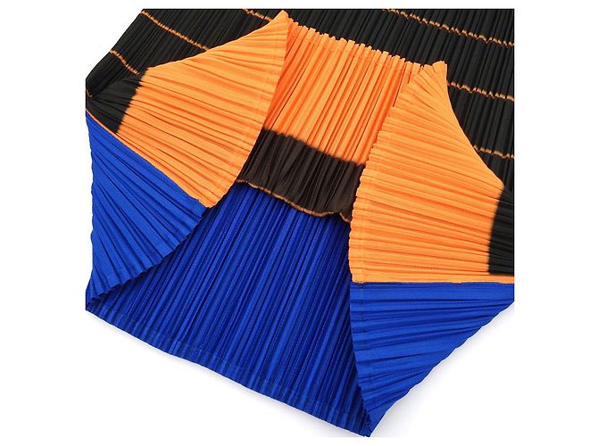 Issey Miyake Camiseta sin mangas de poliéster plisado PLEATS PLEASE Multicolor - vista 6
