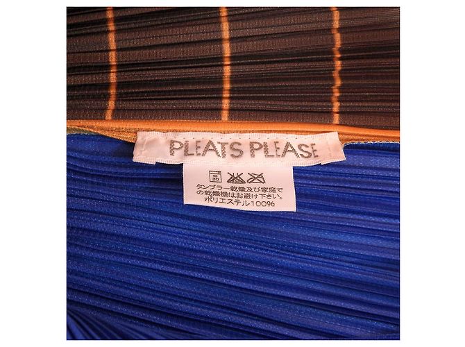 Issey Miyake Camiseta sin mangas de poliéster plisado PLEATS PLEASE Multicolor - vista 7