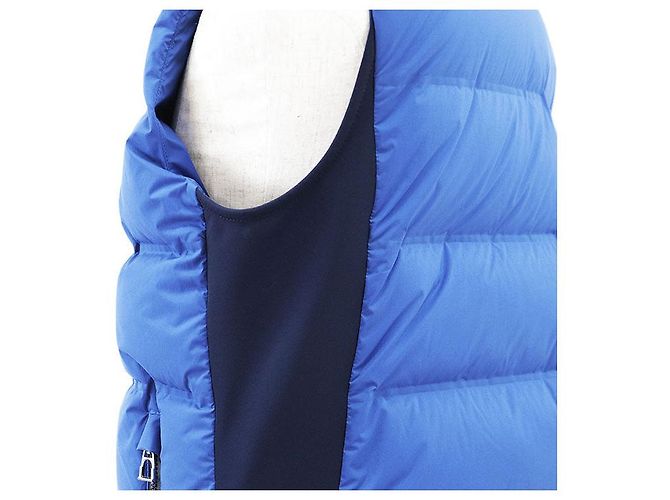 Gilet in Piuma in Nylon Hermès Blu Blu navy - vista 11