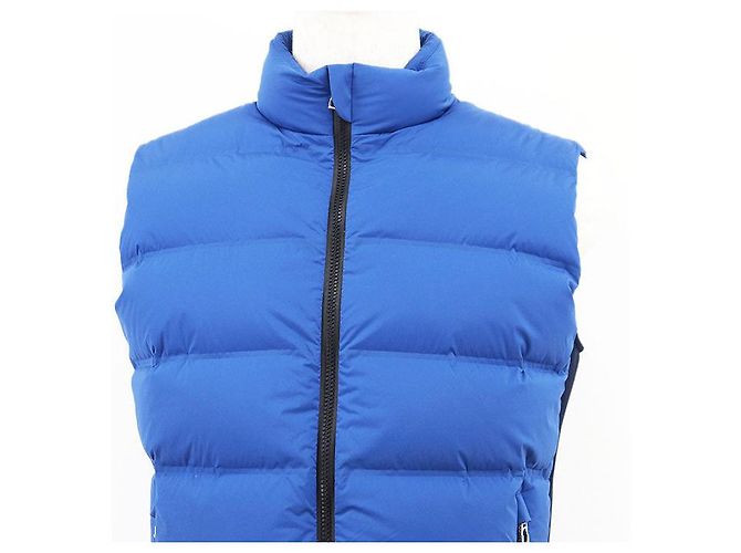 Gilet in Piuma in Nylon Hermès Blu Blu navy - vista 2