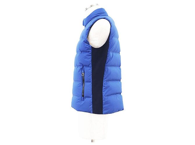 Gilet in Piuma in Nylon Hermès Blu Blu navy - vista 7