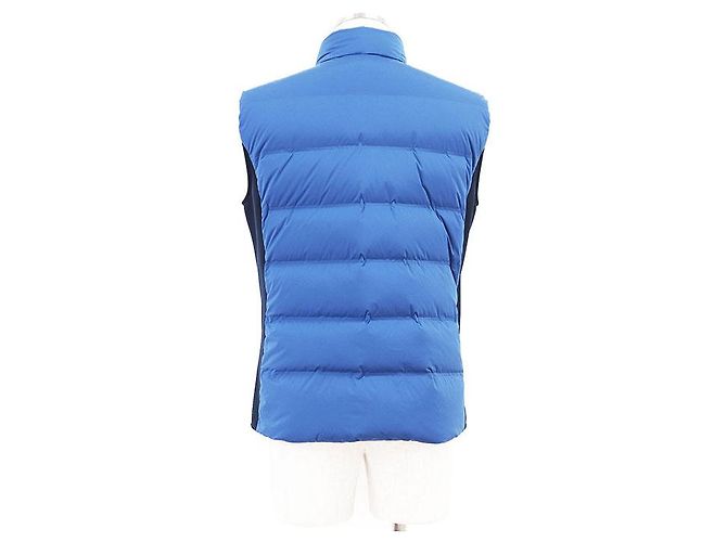 Gilet in Piuma in Nylon Hermès Blu Blu navy - vista 8