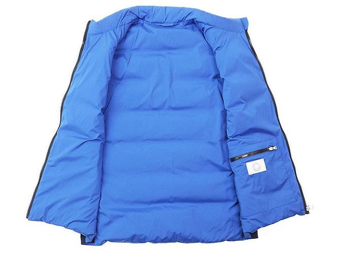 Gilet in Piuma in Nylon Hermès Blu Blu navy - vista 9