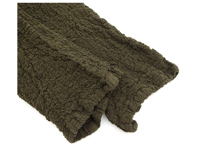 Vestido de bordado de coliflor ISSEY MIYAKE Verde Caqui - vista 5