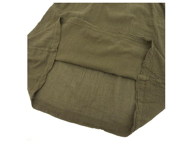 Vestido de bordado de coliflor ISSEY MIYAKE Verde Caqui - vista 6