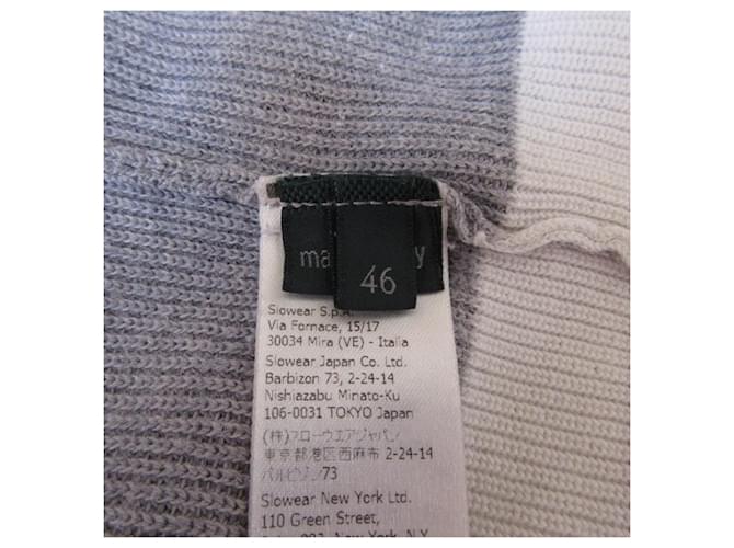 Autre Marque Zanone Wollstrickpullover Braun Weiß Rot Grau - Ansicht 4
