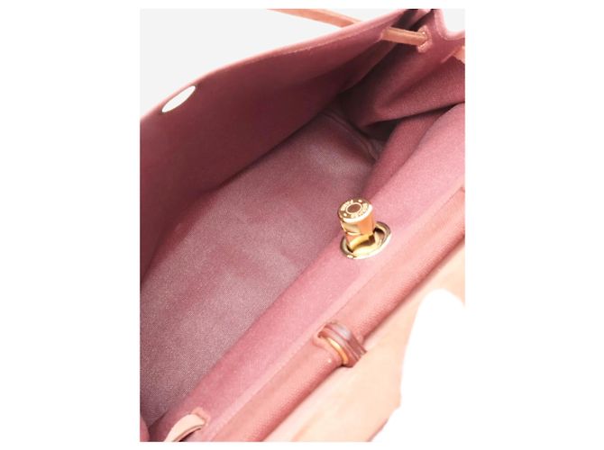 Hermès Herbag MM vintage 2001 bordeaux Marrone - vista 8