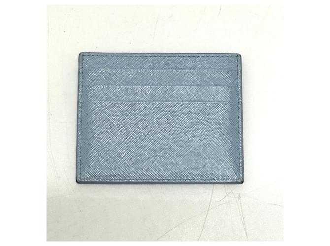 Saffiano Prada Hellblauer Reisepasshalter - Ansicht 2