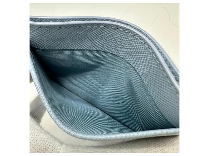 Saffiano Prada Hellblauer Reisepasshalter - Ansicht 6