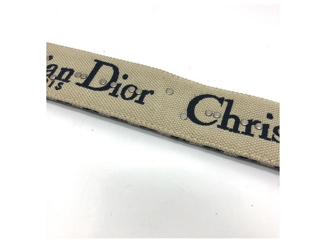 Medaglione con logo Dior Oblique e tracolla Christian Dior Blu navy - vista 10