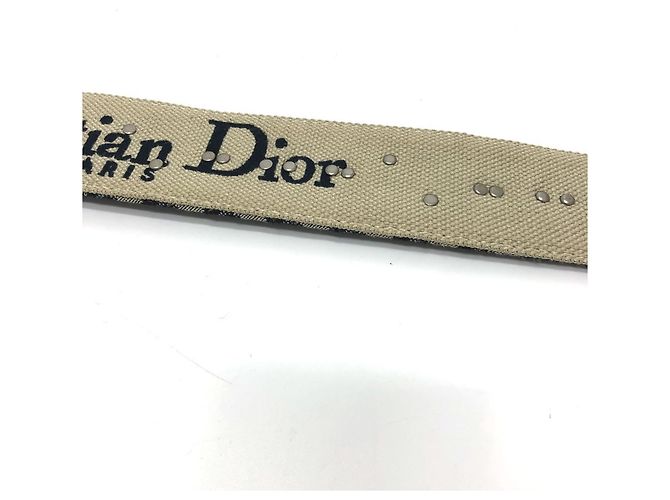 Medaglione con logo Dior Oblique e tracolla Christian Dior Blu navy - vista 11