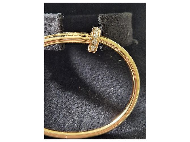 Cartier Pulseira Juste un Clou Clássica, Diamantes. Amarelo - vista 2