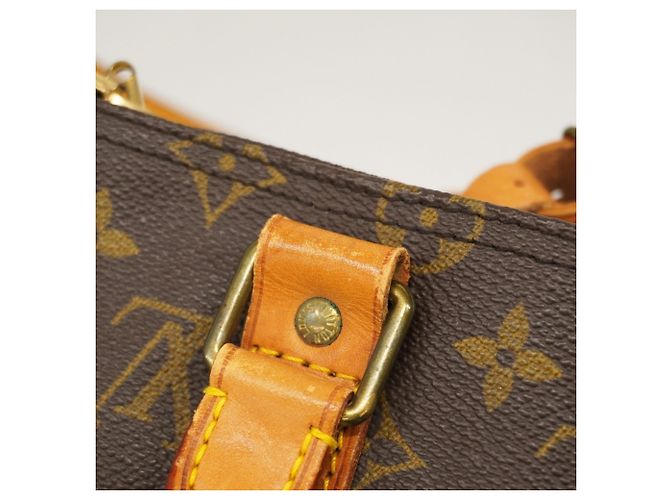 Borsa Boston Keepall Bandoulière 50 Monogram Louis Vuitton Marrone - vista 12