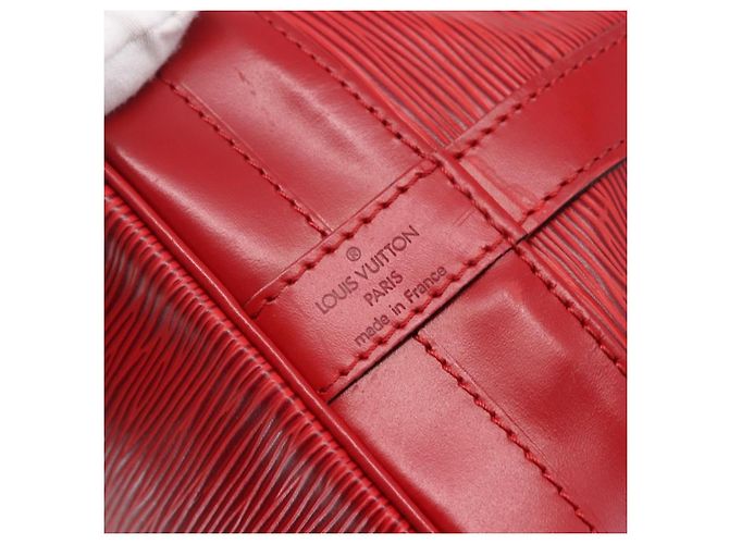 Noe Borsa Noé Louis Vuitton in pelle Epi Rosso - vista 2