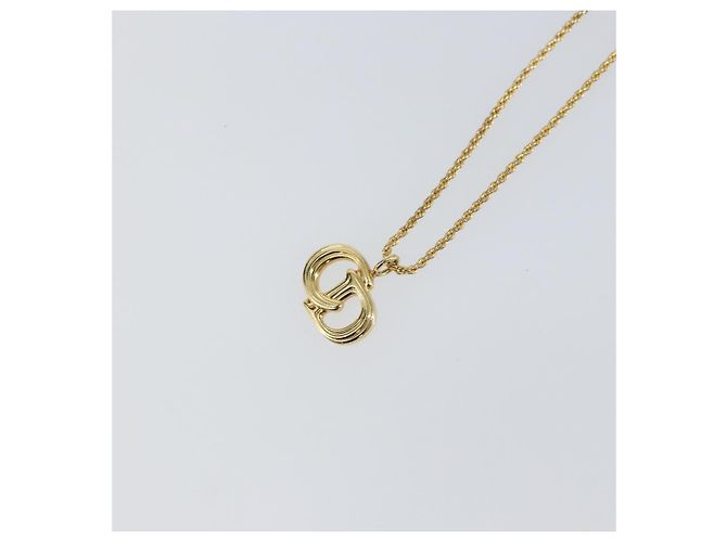 Collana Pendente CD Christian Dior Metallo - vista 4