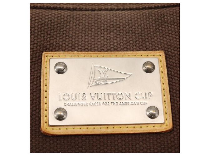 Louis Vuitton Antigua Tote aus Canvas MM Braun - Ansicht 6