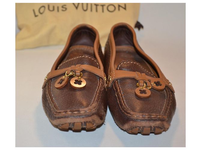 Louis Vuitton mocassini Marrone - vista 2