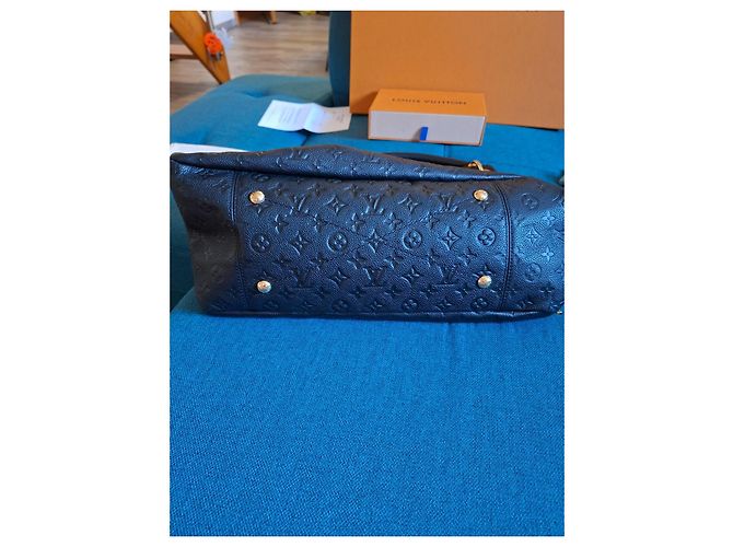 Borsa a mano Louis Vuitton Artsy in pelle nera Nero - vista 14