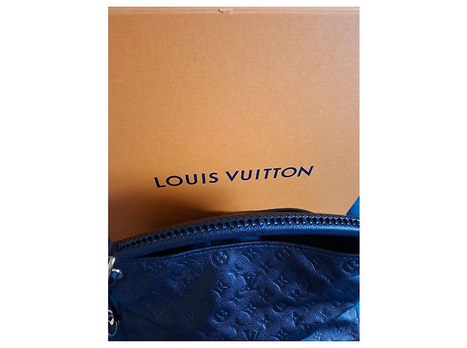 Borsa a mano Louis Vuitton Artsy in pelle nera Nero - vista 5